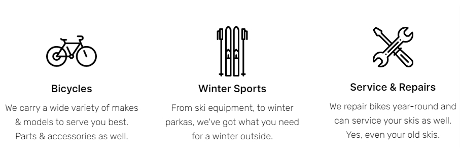 Olympia Cycle and Ski